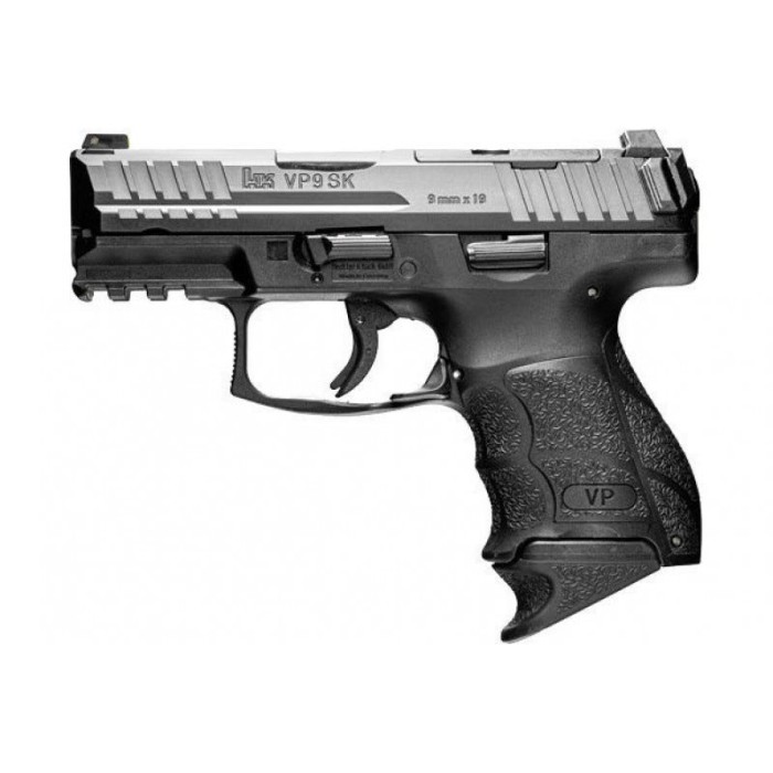 Heckler and Koch (HK USA) VP9SK 9MM BLK 3.4" Barrel 10 Rounds FS OR