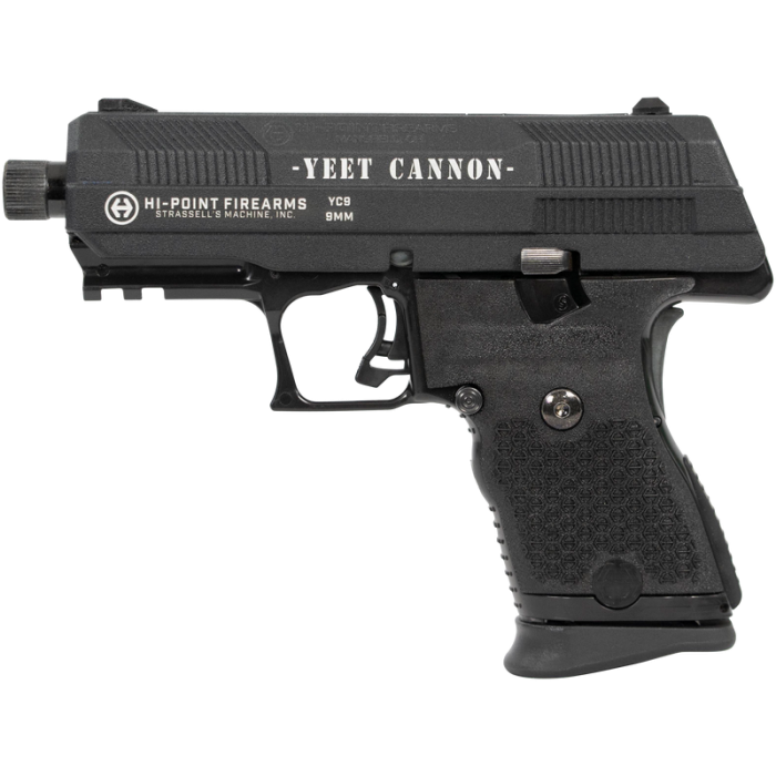 Hi-Point YC9 Yeet Canon 9mm Luger 4.12in Black Pistol - 10+1 Rounds