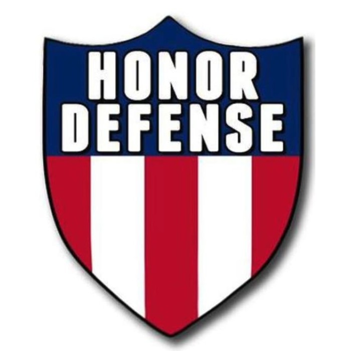 HONOR DEFENSE HONOR GUARD