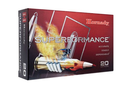 Hornady Superformance .25-06 Remington 90 Grain Copper Solid CX Brass Cased Centerfire Rifle Ammunition