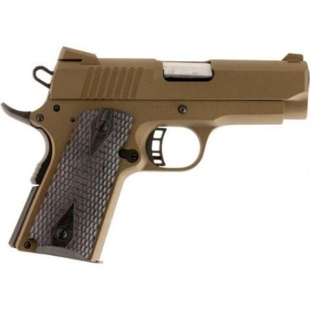 Citadel C9mmcs148h00 M-1911 Compact Single 9Mm 3.5" 8+1 Hogue Grip Burnt Bronze