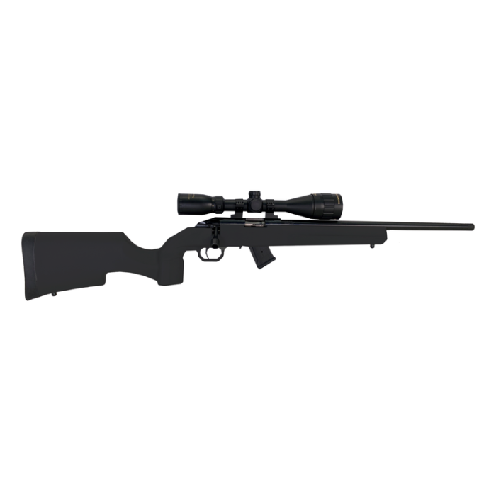 Howa M1100 Rimfire .17 HMR 18" Barrel 10-Rounds with Nikkon Stirling Gamepro Scope