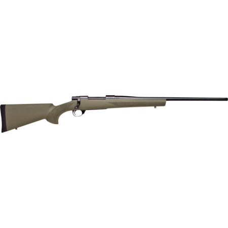 Howa M1500 Hogue Blued Bolt Action Rifle - 7mm Remington Magnum - 24in