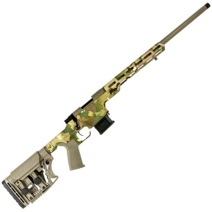 Howa Mini Action Chassis Bolt Action Rifle 7.62x39 20" Barrel Threaded 5 Round Multcam/FDE