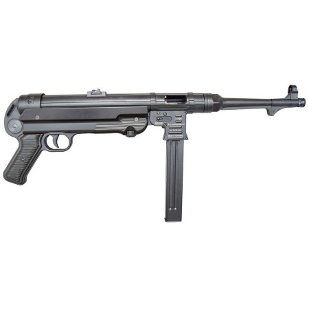 Gsg Gsggergmp409x Mp40  9Mm Luger Caliber With 10.80" Barrel, 25+1 Capacity, Black Metal Finish, Black Polymer Grip Right Hand