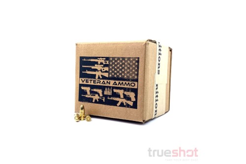 Hyperion Munitions - Veteran Ammo - 9mm - 124 Grain - FMJ - Ammo Can - 500 Rounds