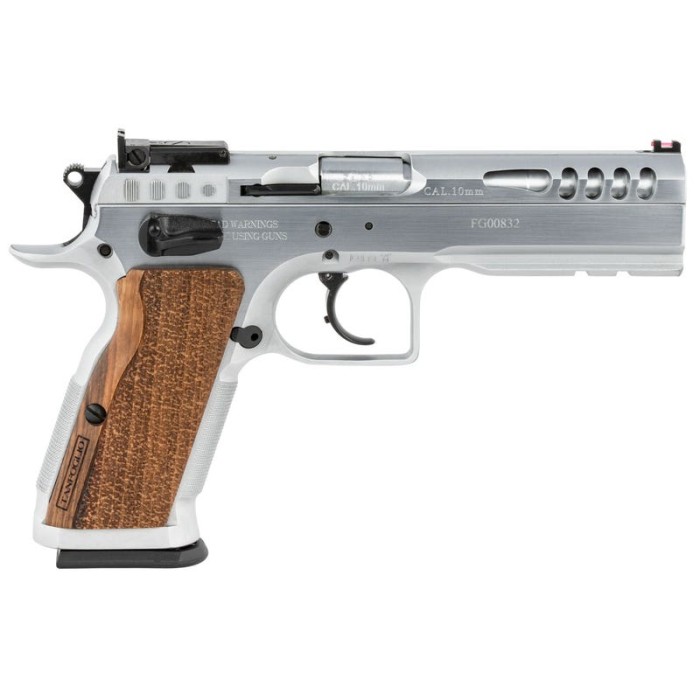 IFG Stock Master Chrome 9mm 4.75" Barrel 16-Rounds