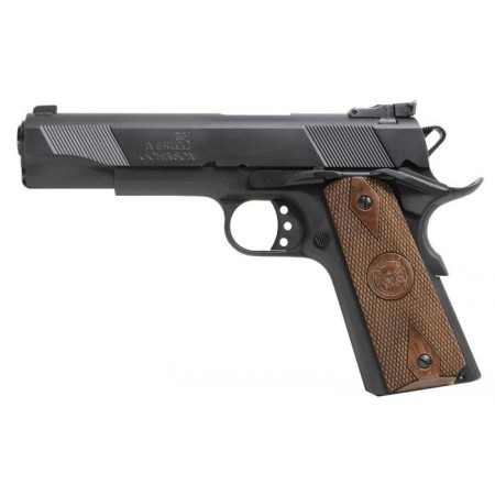 Iver Johnson Arms 1911 Eagle Government 9mm Pistol, Matte Blue - EAGLE MATTE 9