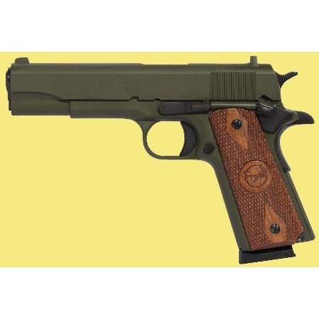 Iver Johnson Arms 1911 A1 Government .45 ACP Pistol, OD Green - 1911A1 ODGREEN