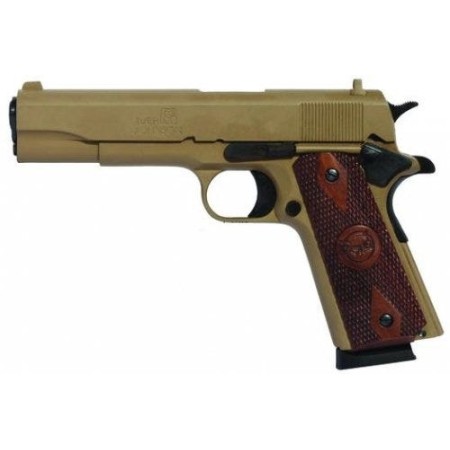 Iver Johnson Arms 1911 A1 Government .45 ACP Pistol, Coyote Tan - 1911A1 COYOTE