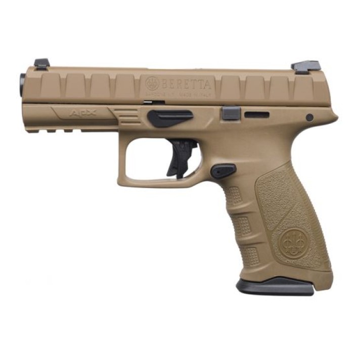 Beretta APX Full Size 9mm 4.9" Pistol, Flat Dark Earth - JAXF92105