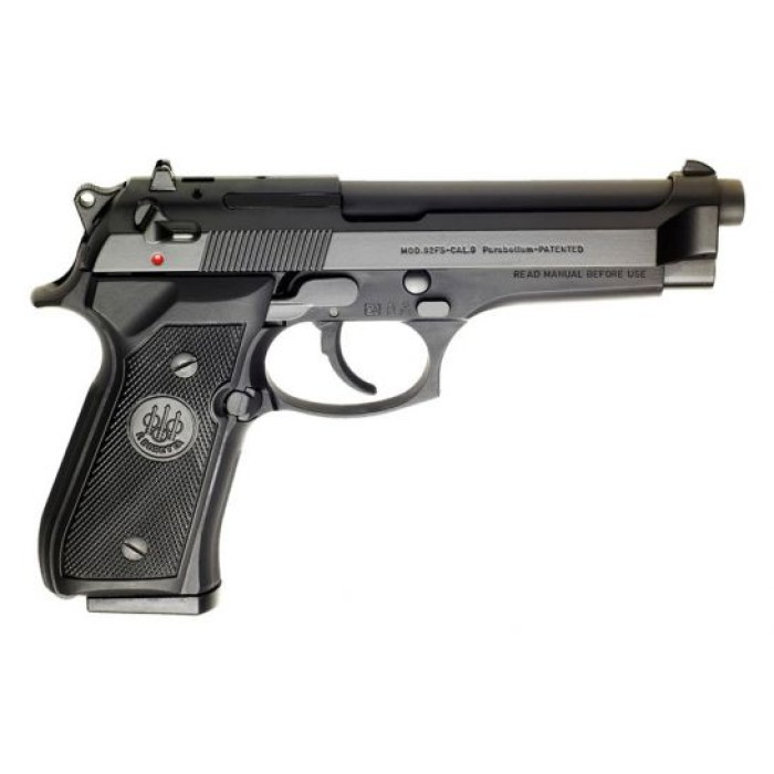 Beretta 92FS 9mm 10 Round Pistol, Black - JS92F300