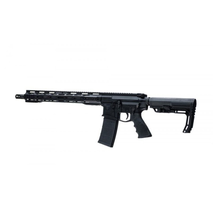 Juggernaut JCRFF15AB JTE-15 5.56 NATO 16" 10+1 Black Cerakote Fixed Stock MLOK