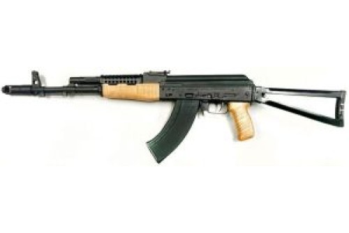 Kalashnikov USA 7.62x39mm 16.33" 30rd Rifle, Black/Wood - KUSAKR-103SFSAW-TRI