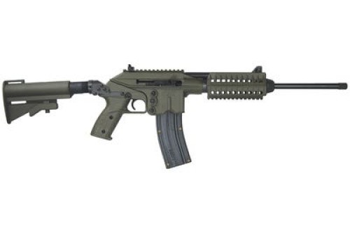 Kel-Tec SU22E 22 Long Rifle 16in OD Green Semi Automatic Modern Sporting Rifle - 26+1 Rounds