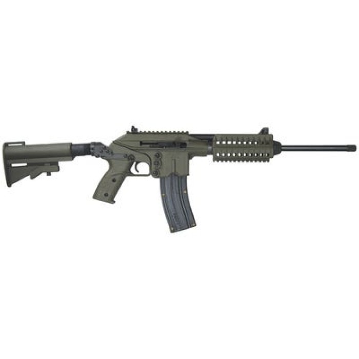 Kel-Tec SU22E 22 Long Rifle 16in OD Green Semi Automatic Modern Sporting Rifle - 26+1 Rounds