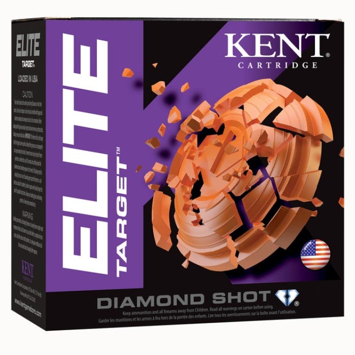 Kent Cartridge Elite, Kent E12th328     2.75 Target  12 8    11/8  25/10