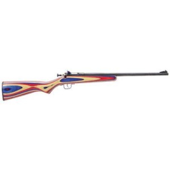 Keystone Sporting Arms Crickett 22Lr Bl/Rd-Wht-Bl Lam KSA2253 611613022534