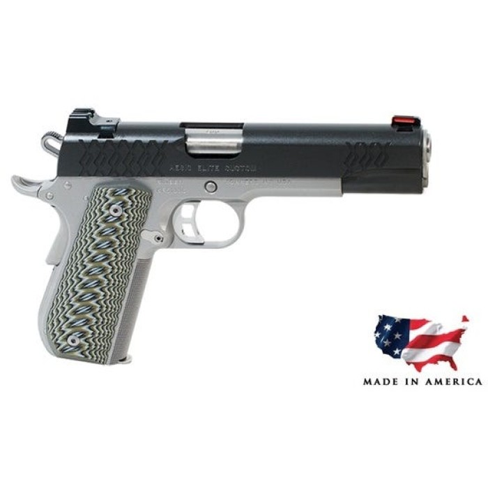 Kimber Aegis Elite Custom 1911 Two-Tone .45 ACP 5" Barrel 8-Rounds