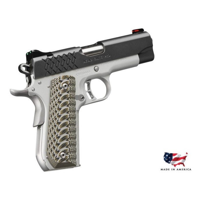 Kimber Aegis Elite Pro Black / Stainless 9mm 4-inch 9Rds