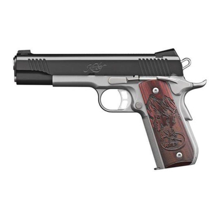 Kimber 10MM Camp Guard 5-inch 8rd Black / Rosewood