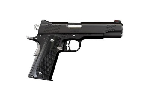 Kimber Custom LW Black .45 ACP 5" Barrel 8-Rounds White Dot / Red Fiber Optic