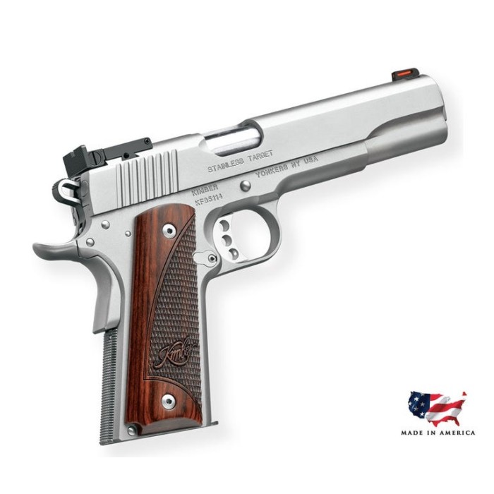 Kimber Target Stainless .45 ACP 6-inch 7Rds