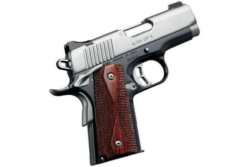 Kimber Ultra CDP II, 9mm, 3" Barrel, Aluminum Frame, Satin Stainless Steel Slide, 8rd