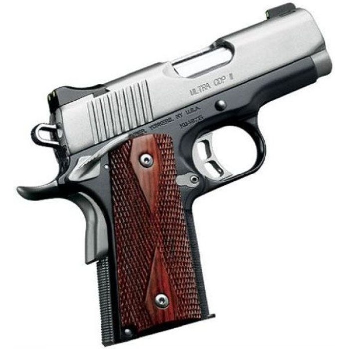 Kimber Ultra CDP II, 9mm, 3" Barrel, Aluminum Frame, Satin Stainless Steel Slide, 8rd