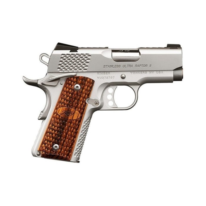 Kimber Ultra Raptor II Stainless 9mm 3" Barrel 8-Rounds