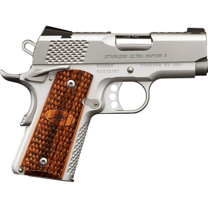 Kimber Ultra Raptor II Stainless .45 ACP 3" Barrel 7-Rounds