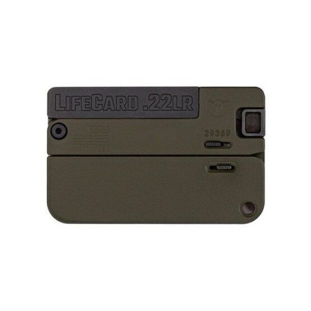 Trailblazer Firearms Tbzr Lifecard 22Lr Polymer Handle OD Grn LC1-P-ODG