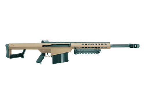 Barrett 82A1 .50 BMG, 20" Fluted Barrel, Monopod Included, Flat Dark Earth, 10rd