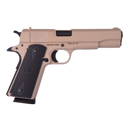 Rock Island M1911-A1 .45 ACP, 5" Barrel, Manual Safety, FDE, 8rd