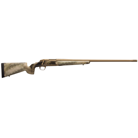 Browning X-Bolt Hells Canyon Long Range 300 PRC 3+1 26" A-TACS AU Camo Fixed McMillan Game Scout Stock Burnt Bronze Cerakote Right Hand