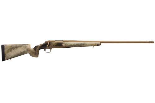 Browning X-Bolt Hells Canyon Long Range 300 PRC 3+1 26" A-TACS AU Camo Fixed McMillan Game Scout Stock Burnt Bronze Cerakote Right Hand