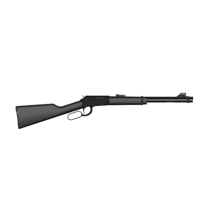 Rossi RL22, Lever Action, 22 LR, 18" Barrel, Blued, Synthetic Stock, Adjustable Sights, 15Rd