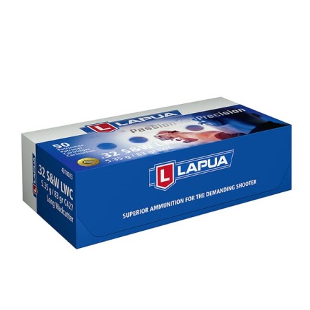 Lapua 32S&W Long 83gr WC Ammo Box of 50 4318023