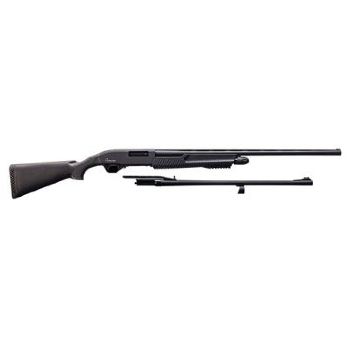 Legacy Sports Pointer Slub Combo Pump Shotgun Black 12 GA 28 inch 3 rd