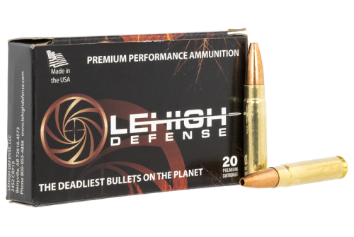 Lehigh Defense Controlled Chaos Rifle Ammo 300 HAM'R 125 Grain 20-Rounds