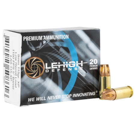 Lehigh Defense LA9115XP Xtreme Penetrator 9mm Luger 115 Gr 20 Bx/10 Cs