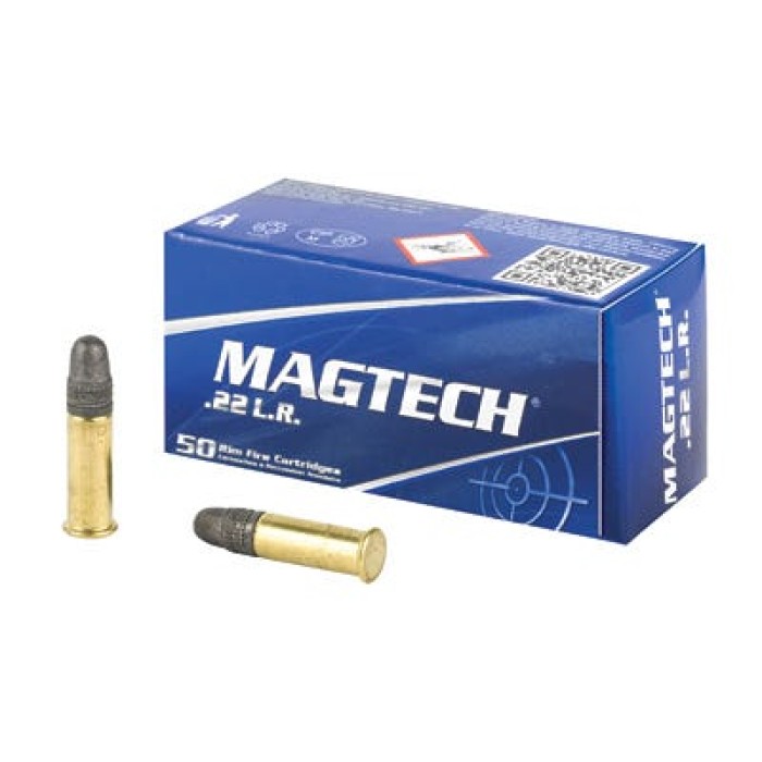 MagTech Rimfire Brass .22 LR 40 Grain 5000-Round Case LRN