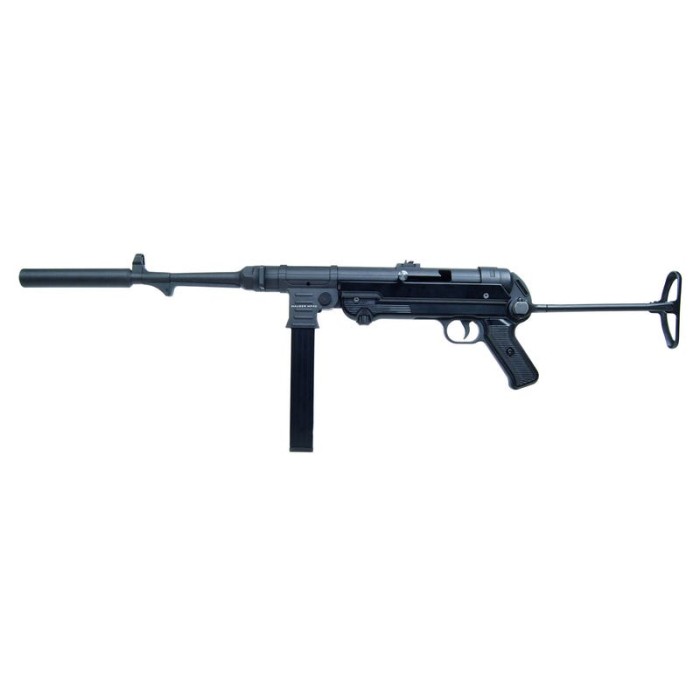 Mauser MP40 CA Compliant .22LR Semi-Auto, Black - 4400009CA