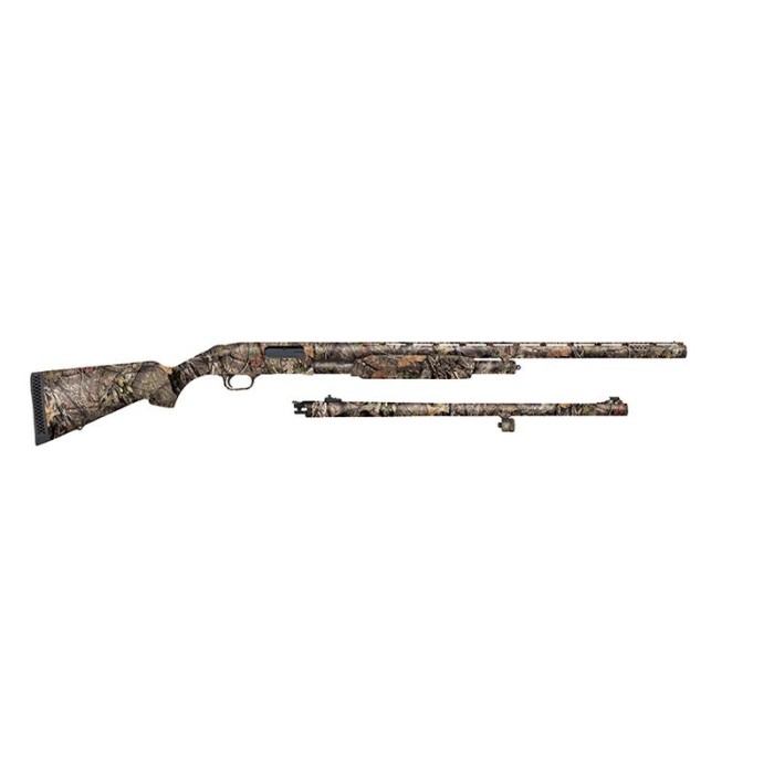 Mossberg 500 Combo Field/Deer 12 Ga 28 inch Vent Rib Barrel/ 24 inch Rifled Barrel 6 rd Mossy Oak Break Up Country 12 GA 28-inch 6Rds