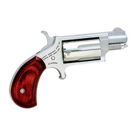 North American Arms Mini REV 22WMR 1 1/8 Red/Black GRP