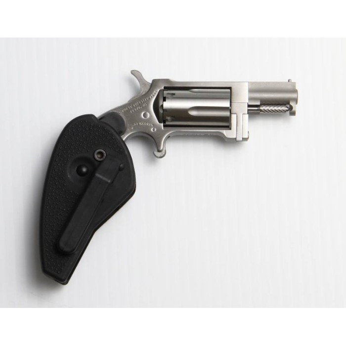 North American Arms Sidewinder Stainless Steel/Black Synthetic Grip .22WMR 1.125-inch 5 Rds