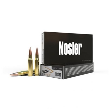 Nosler Match Grade RDF 300 Winchester Magnum 210 gr HPBT 20 Rounds Ammunition - 60158