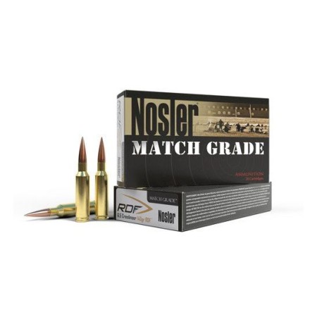 Nosler Match Grade 6.5 Creedmoor 140gr RDF HPBT 20 Rounds Ammunition - 60115