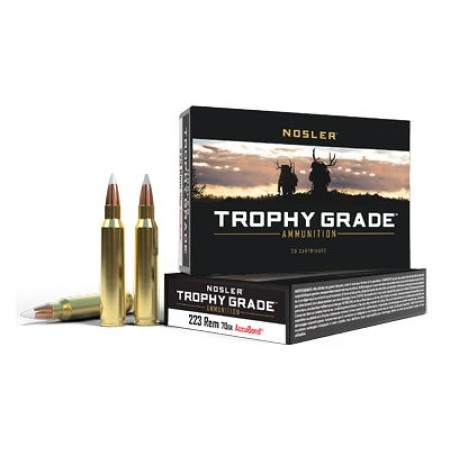 Nosler Ammo Trophy Grade - .223 70gr Accubond Sp 20pk