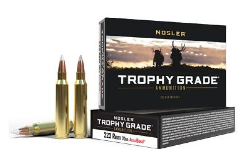 Nosler Ammo Trophy Grade - .223 70gr Accubond Sp 20pk